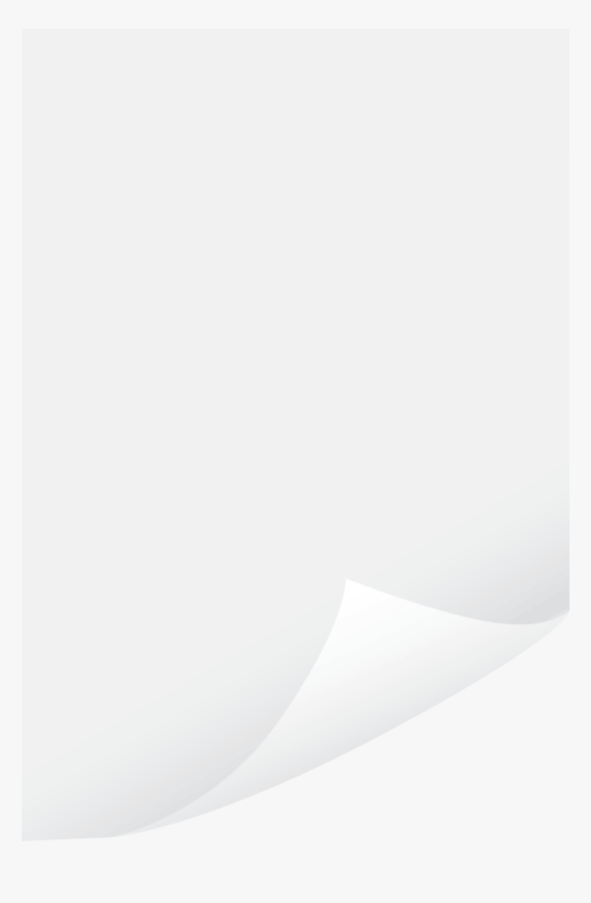 page corner paper overlay Monochrome, HD Png Download