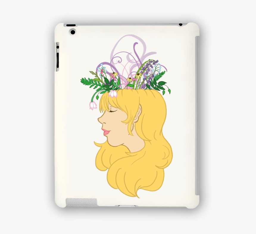 Flower Crown Ipad Case - Mobile Phone, HD Png Download