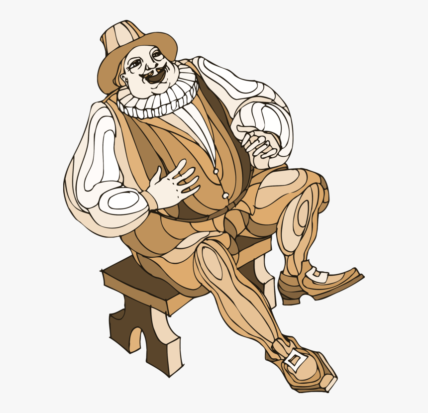 Line Art,art,sitting - Twelfth Night Characters Hd, HD Png Download