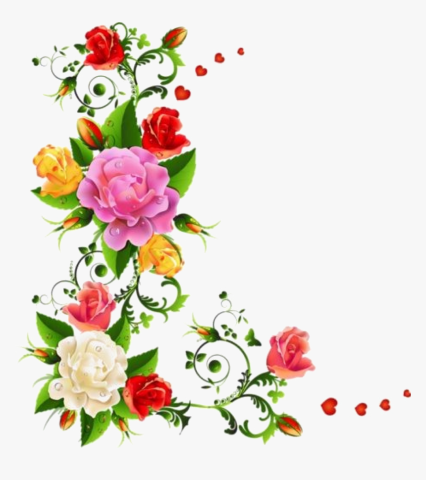 Flowers Vintage Vector Png, Transparent Png