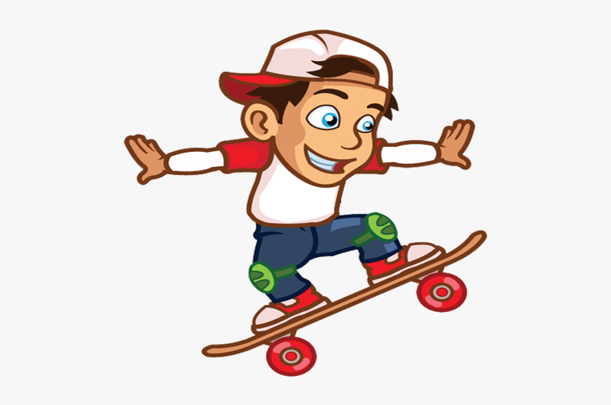 Clip Art Skater Game Skating D - Skater Boy Game Sprite, HD Png Download