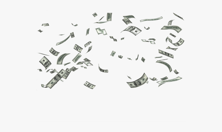 #money #dinheiro #freetoedit - Money Falling Png Transparent, Png Download
