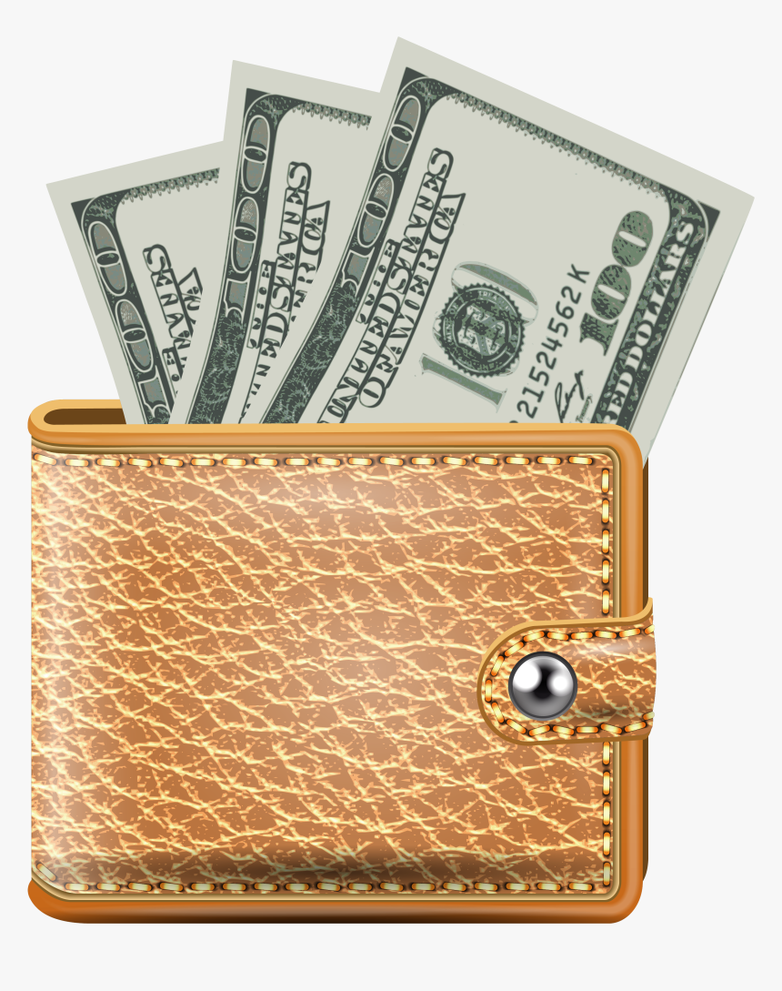 Carteira De Dinheiro Png , Png Download - Wallet With Money Png, Transparent Png