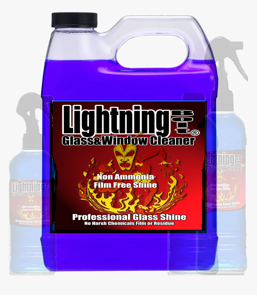 Red Lightning Bolt Png , Png Download - Bottle, Transparent Png