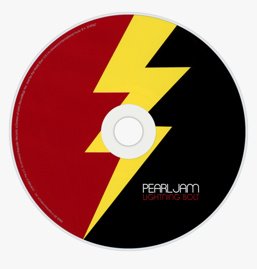 Pearl Jam Lightning Bolt Album Cover - Pearl Jam Lightning Bolt Disc, HD Png Download