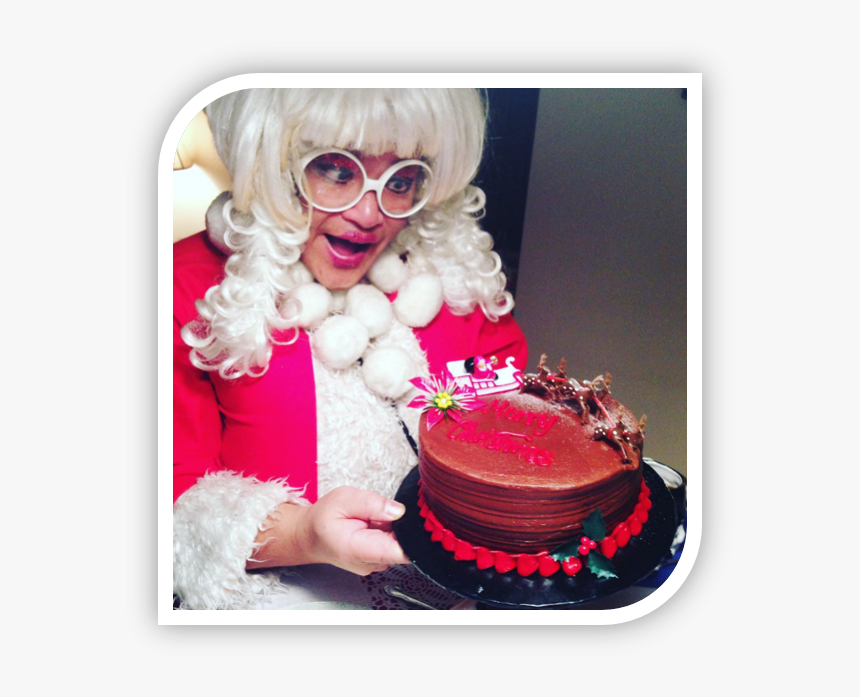 Holiday Drag Queen Sing-along And Storytime - Chocolate Cake, HD Png Download