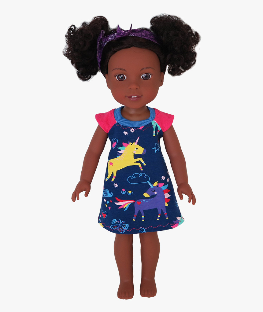 Raglan Dress - Doll, HD Png Download