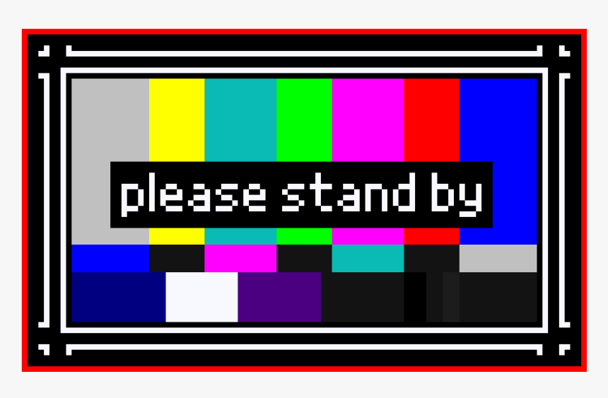 Please Stand By Pixel Art, HD Png Download