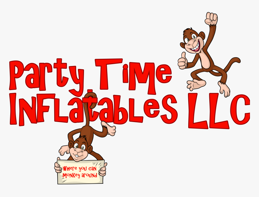 Party Time Inflatables Llc - Cartoon, HD Png Download