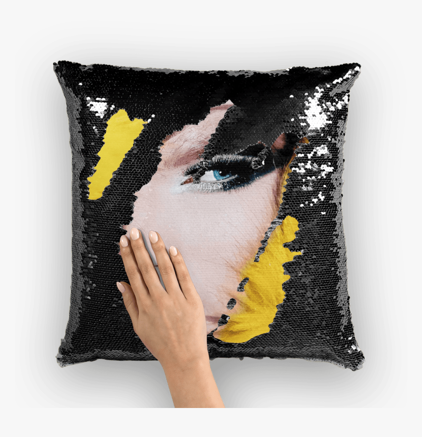 Ainsley Harriott Sequin Cushion, HD Png Download