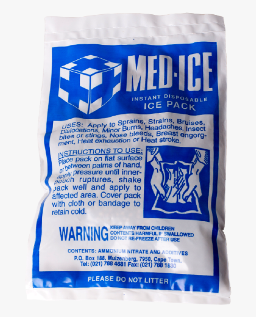 Medice Instant Ice Pack Large - Heat Stroke Cold Pack, HD Png Download