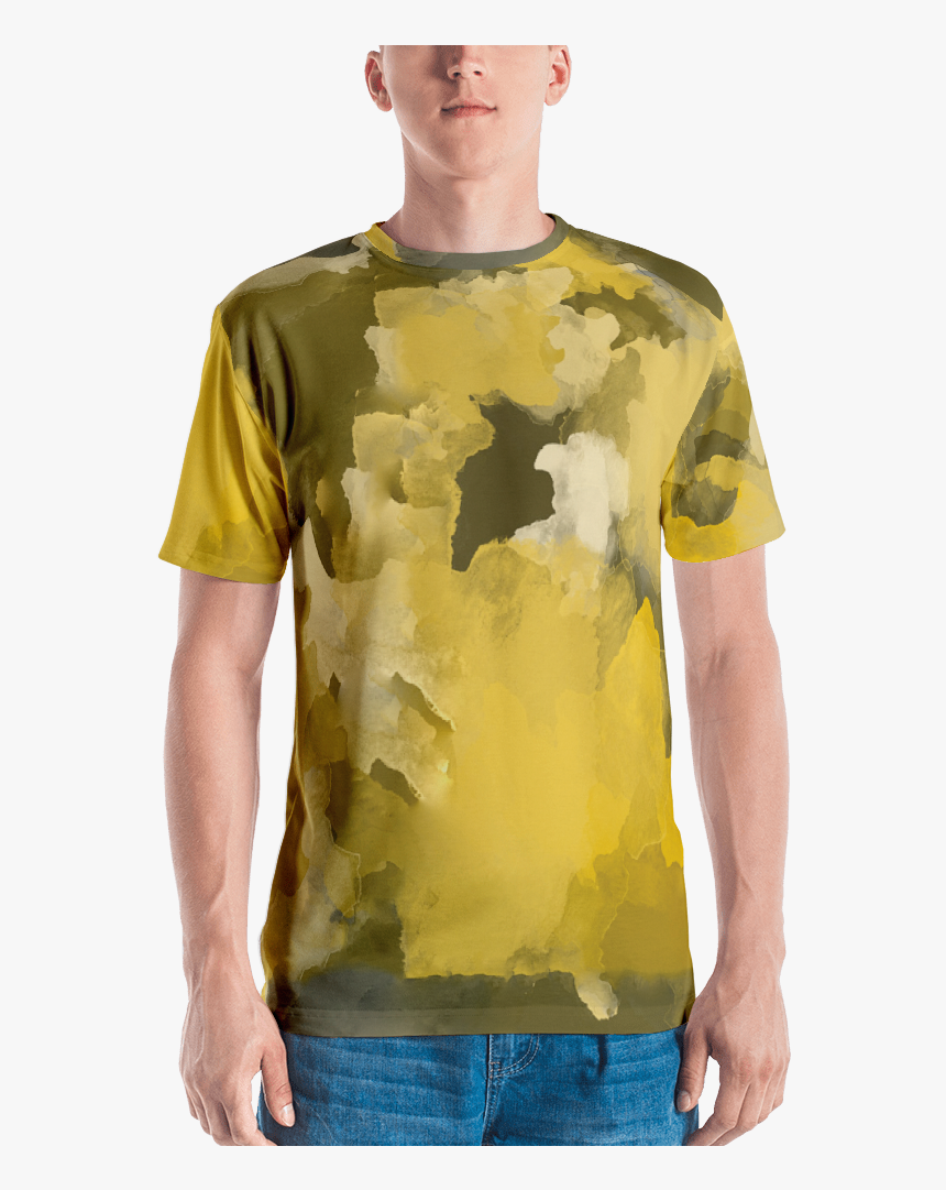 Yellow Orche Watercolor T Shirt T Shirt Zazuze 
 Data - T-shirt, HD Png Download
