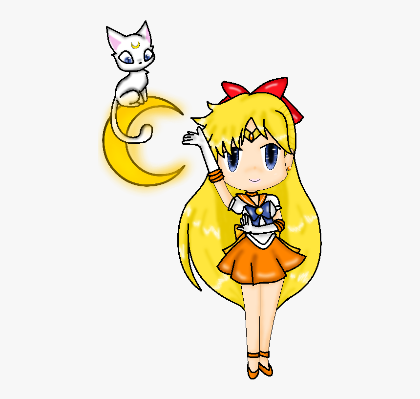 Sailor Venus - Cartoon, HD Png Download