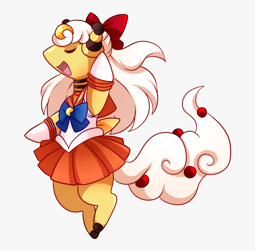 Ampharos, Mega Ampharos, And Sailor Venus - Pokemon Lopunny Love, HD Png Download