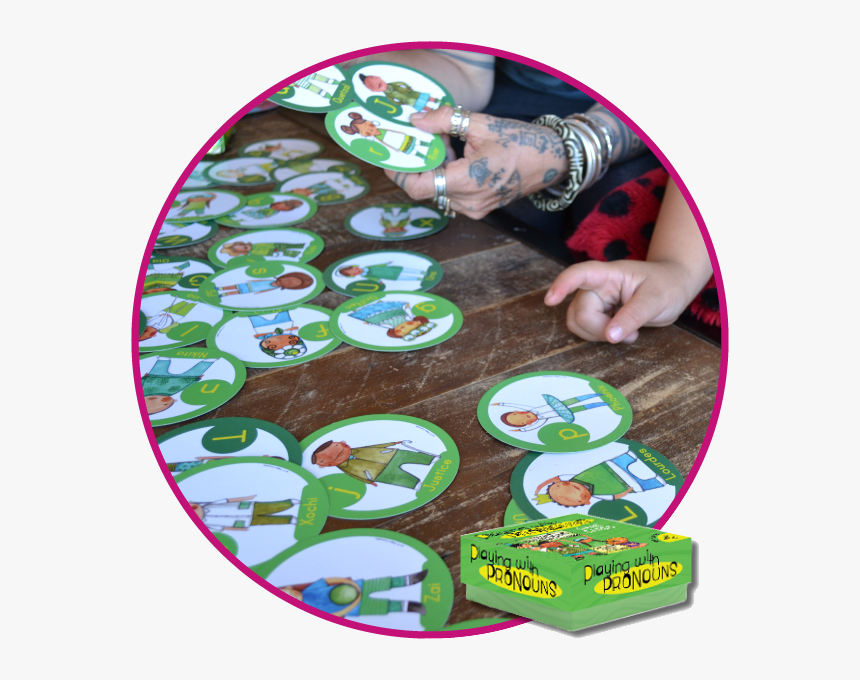 Playing With Pronouns Game & Educational Cards - Games, HD Png Download