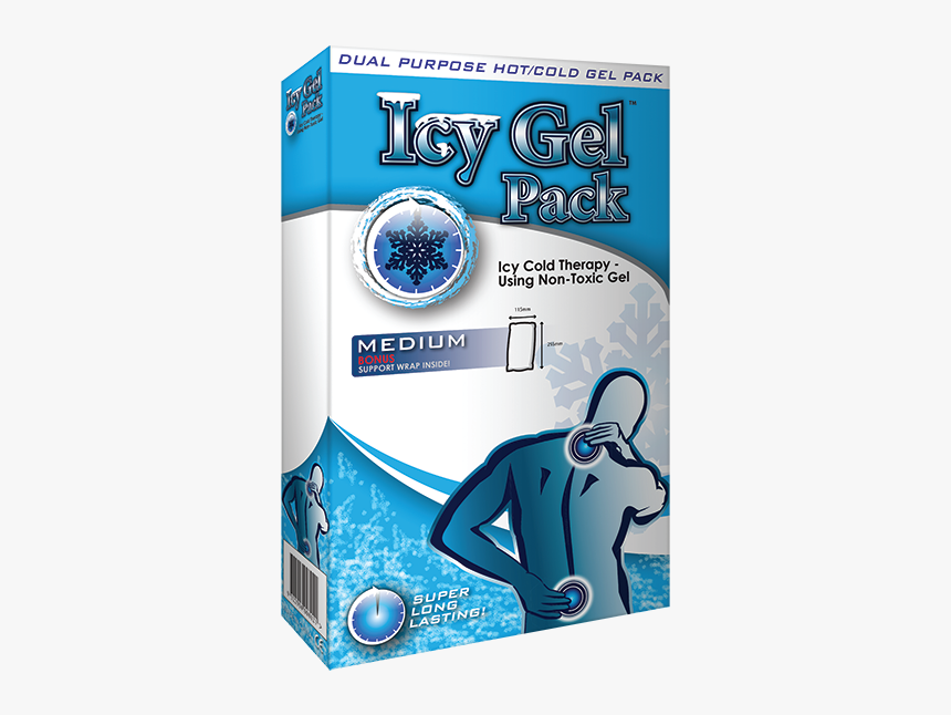 Medium Size With Bonus Support Wrap - Ice Pack, HD Png Download