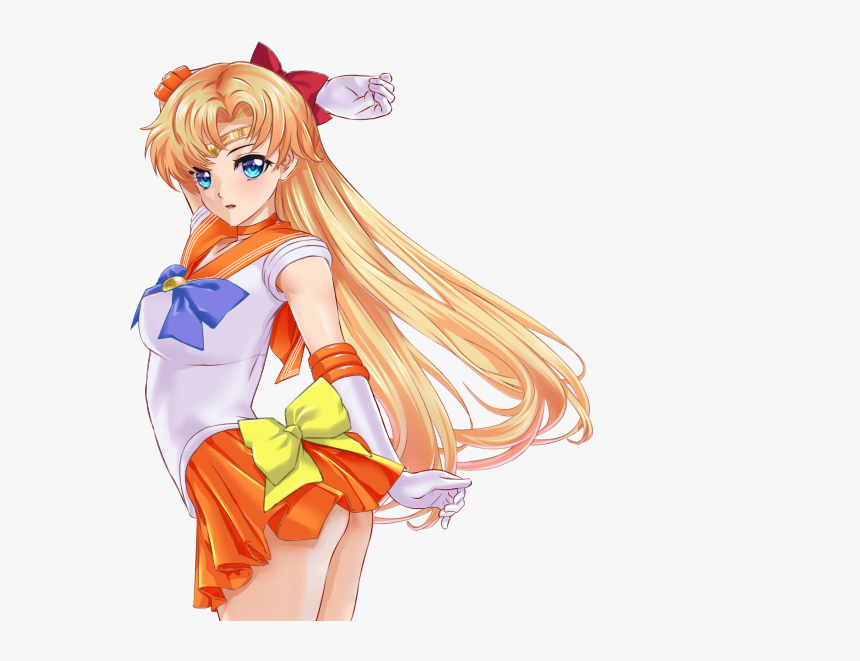 Aino Minako And Sailor Venus Drawn By Arion Canvas - Cartoon, HD Png Download