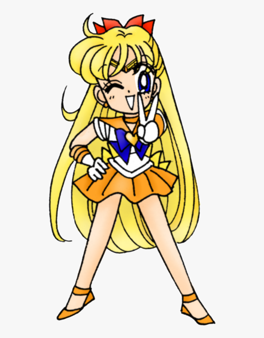 Transparent Sailor Venus Scan By Miss Dream - Cartoon, HD Png Download
