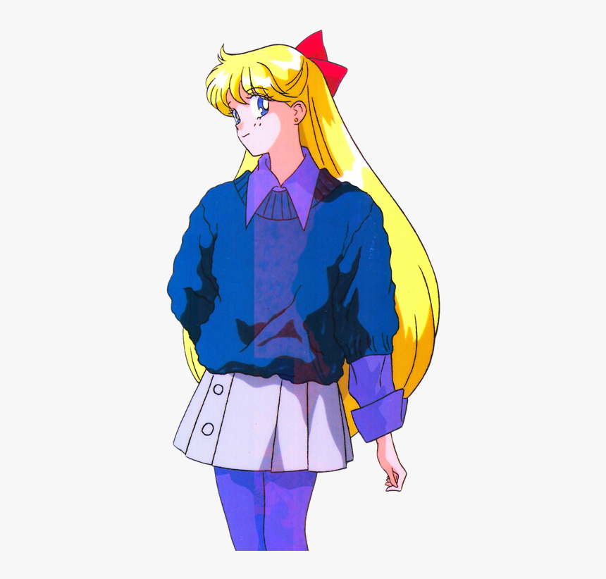 Sailor Moon And Sailor Venus Image - Cartoon, HD Png Download
