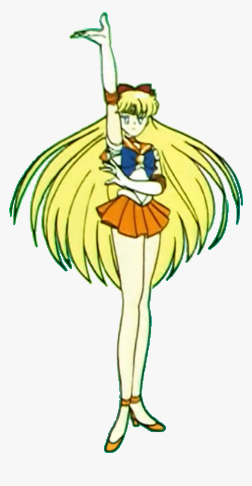Sailor Venus Pose Png , Png Download - Sailor Venus, Transparent Png