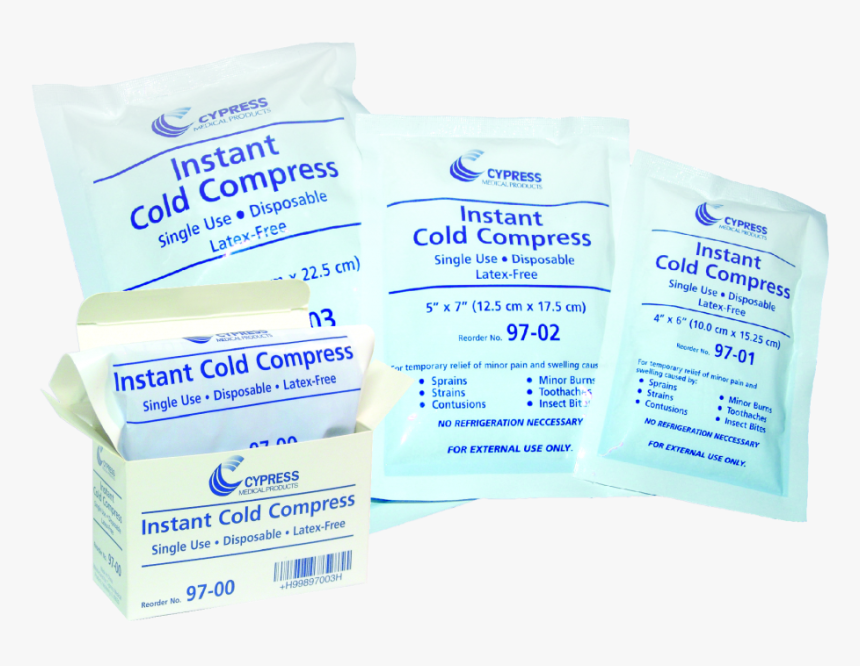 Instant Cold Pack Label, HD Png Download
