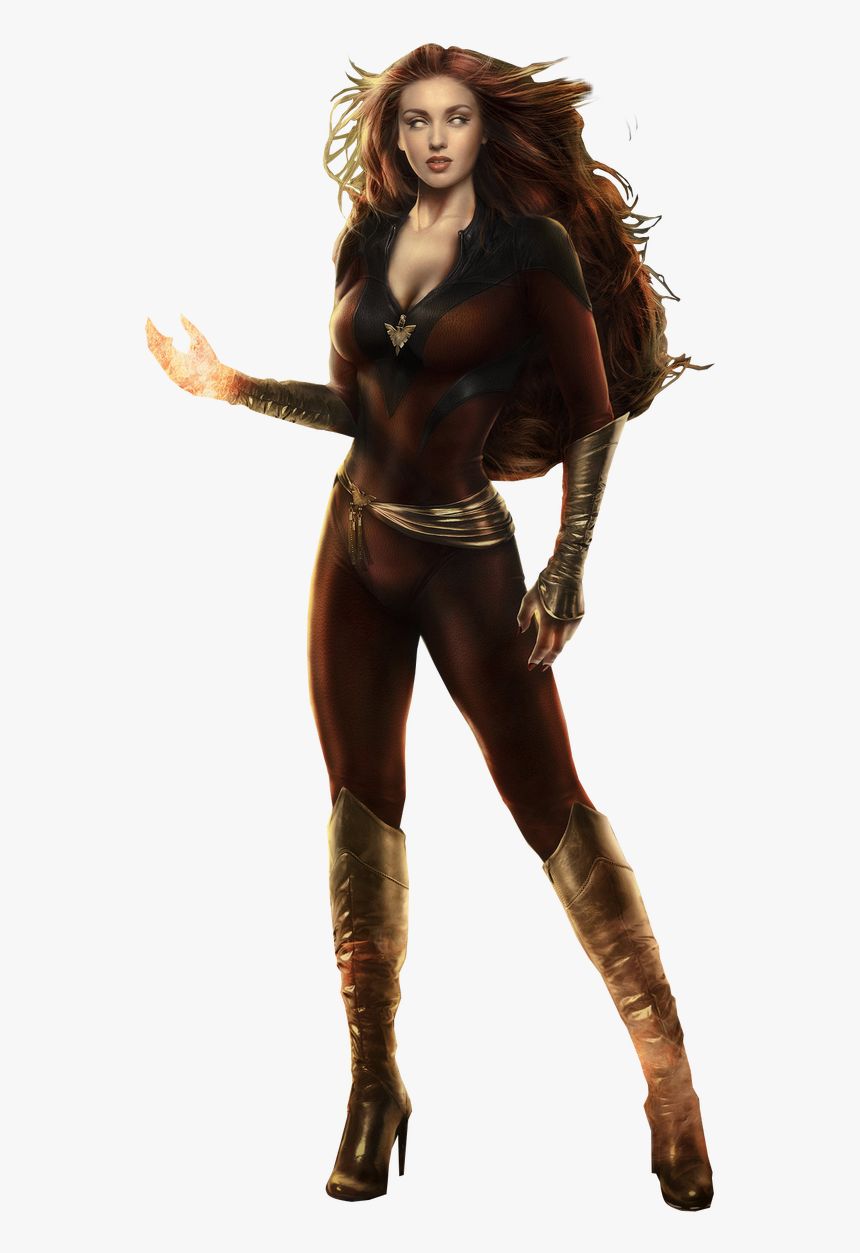 #jeangrey #darkphoenix #dark #hot #sexy #fire #phoenix - Dark Phoenix Sexy Hot, HD Png Download