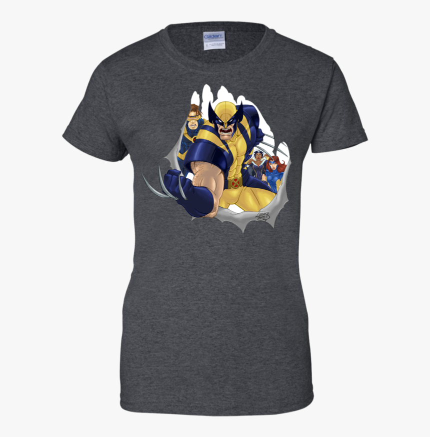 Transparent Cyclops X Men Png - Gildan Ultra Cotton T Shirt Dark Heather, Png Download