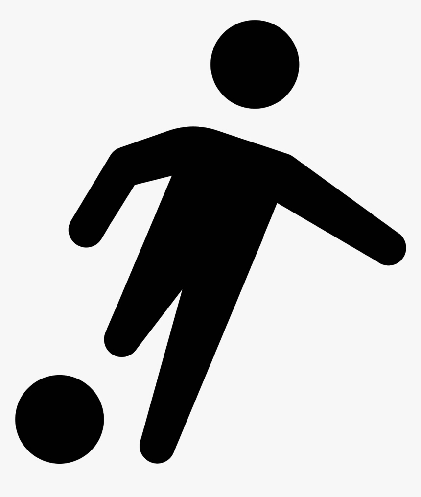 Football Icon Black And White, HD Png Download