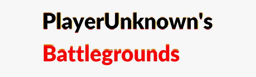 Pubg Logo Png - Carmine, Transparent Png