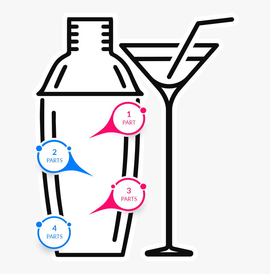 Cocktail Shaker Art Png, Transparent Png