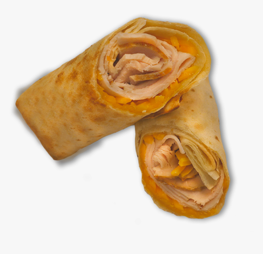 Transparent Eggroll Png - Turkey Cheddar Wrap Tropical Smoothie, Png Download