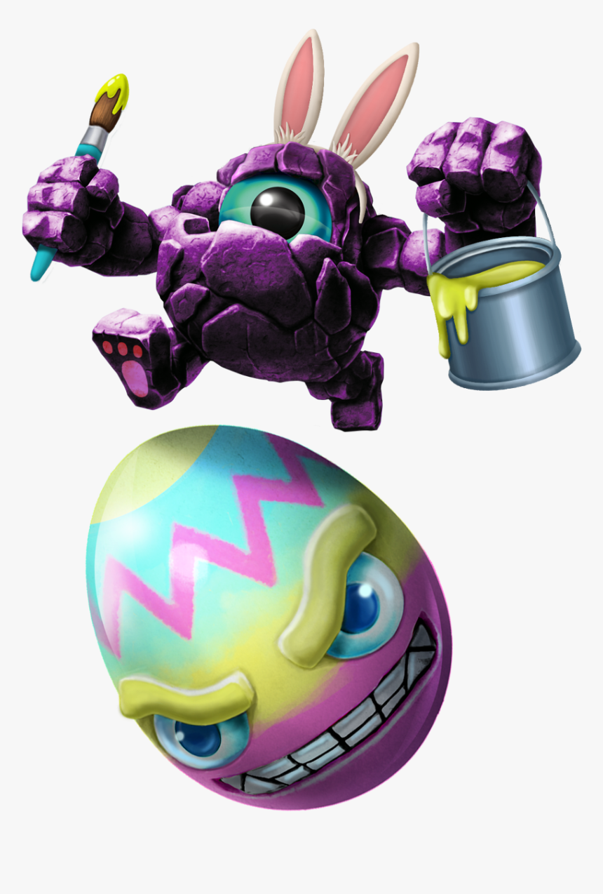 Skylanders Trap Team Rocky Roll, HD Png Download , Transparent Png