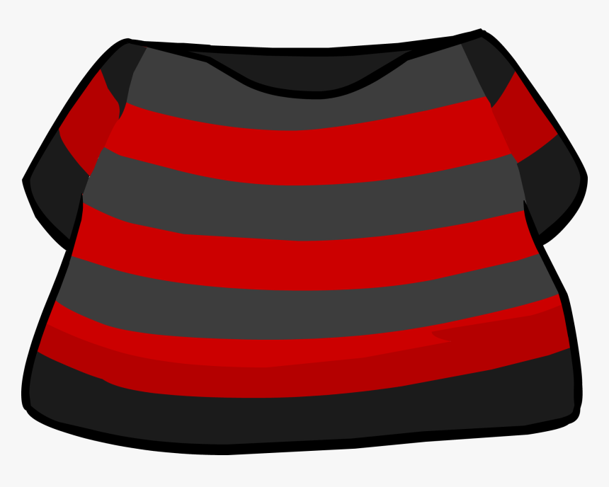 Transparent T-shirt Clipart - Black T Shirt Club Penguin, HD Png Download