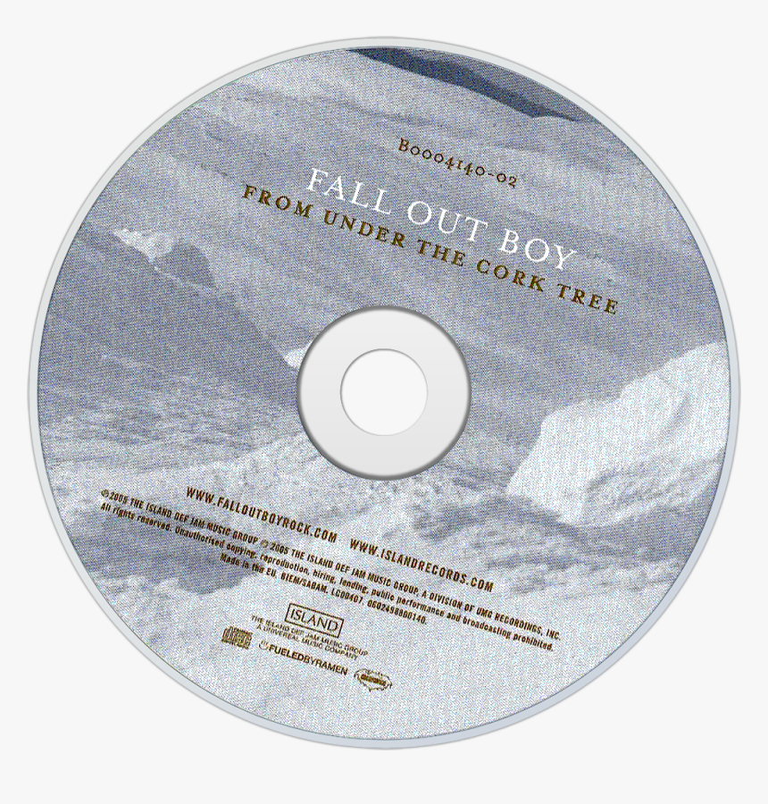 Transparent Fall Out Boy Logo Png Under The Cork Tree Cd Png Download Transparent Png Image Pngitem