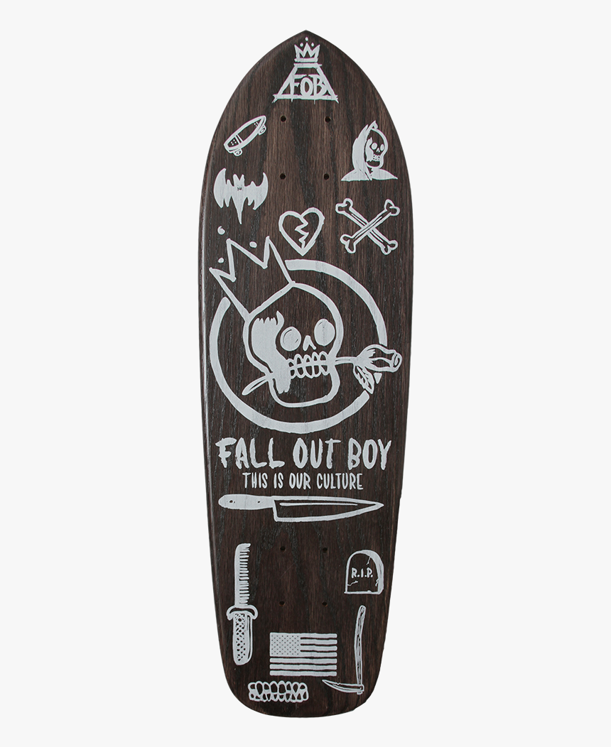 Fall Out Boy Skateboard Deck, HD Png Download