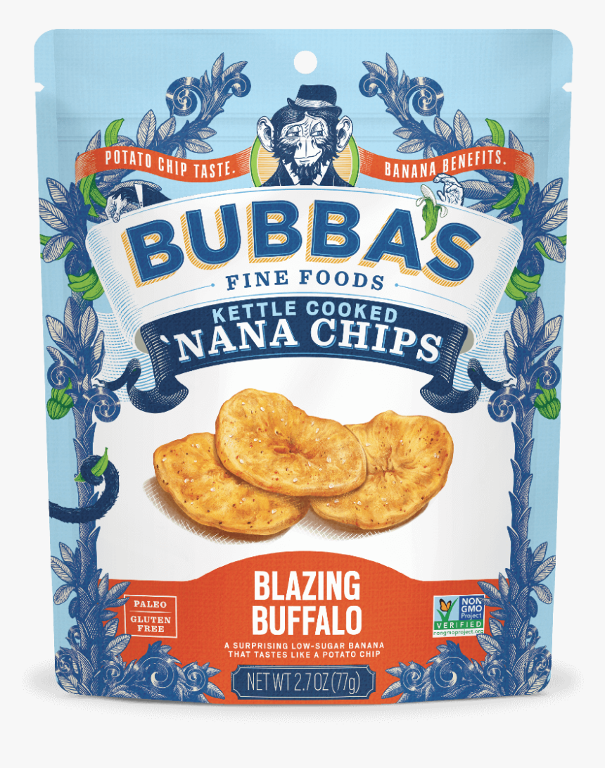 Blazing Buffalo Nana Chips - Bubba's Fine Foods Snack Mix, HD Png Download