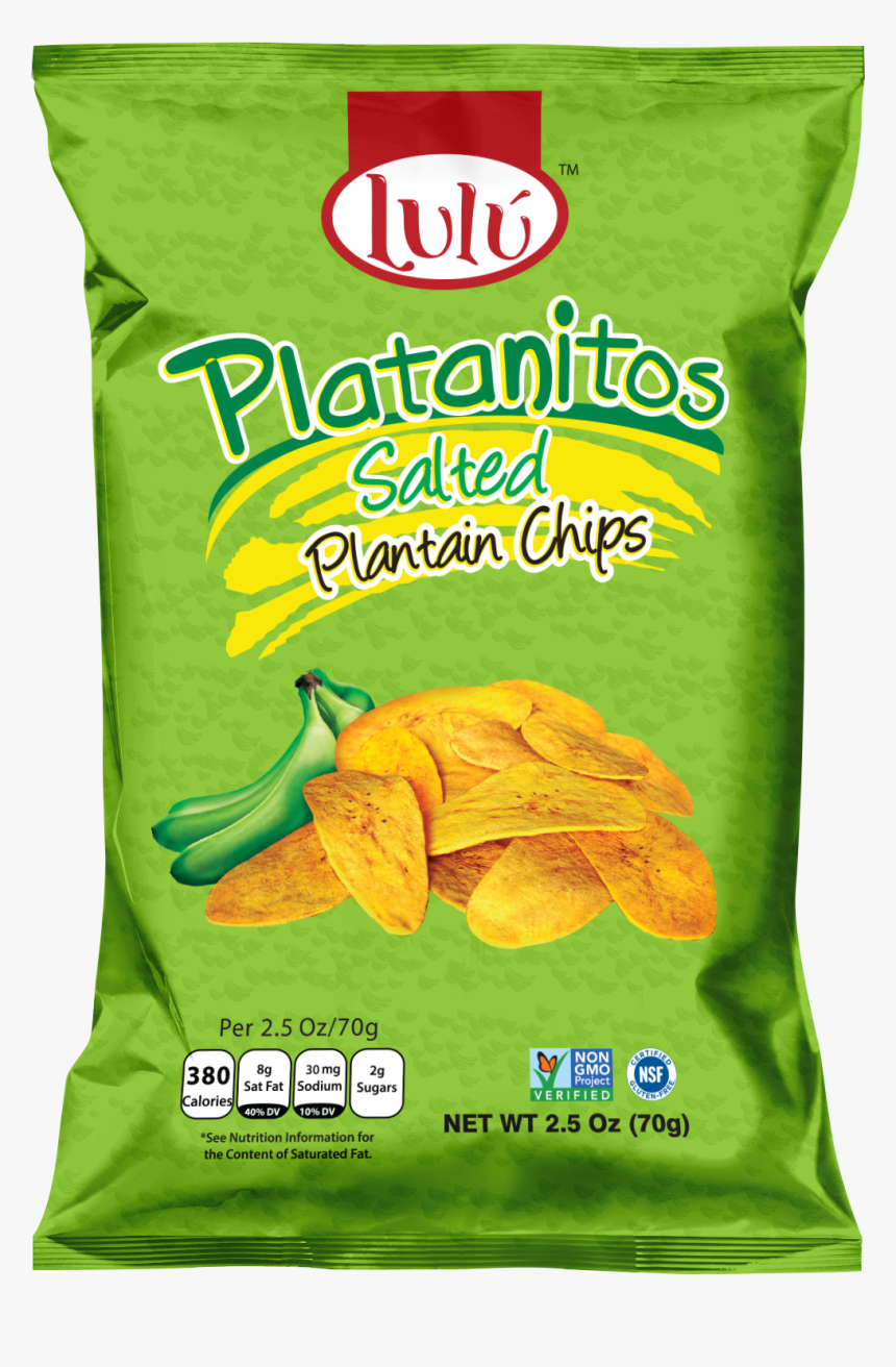 Plantainchips - Lulu Plantain Chips Salted 2.5, HD Png Download