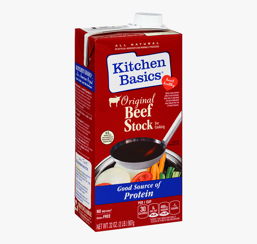 Kitchen Basics® Original Beef Stock Kitchen Basics Beef Stock, HD Png