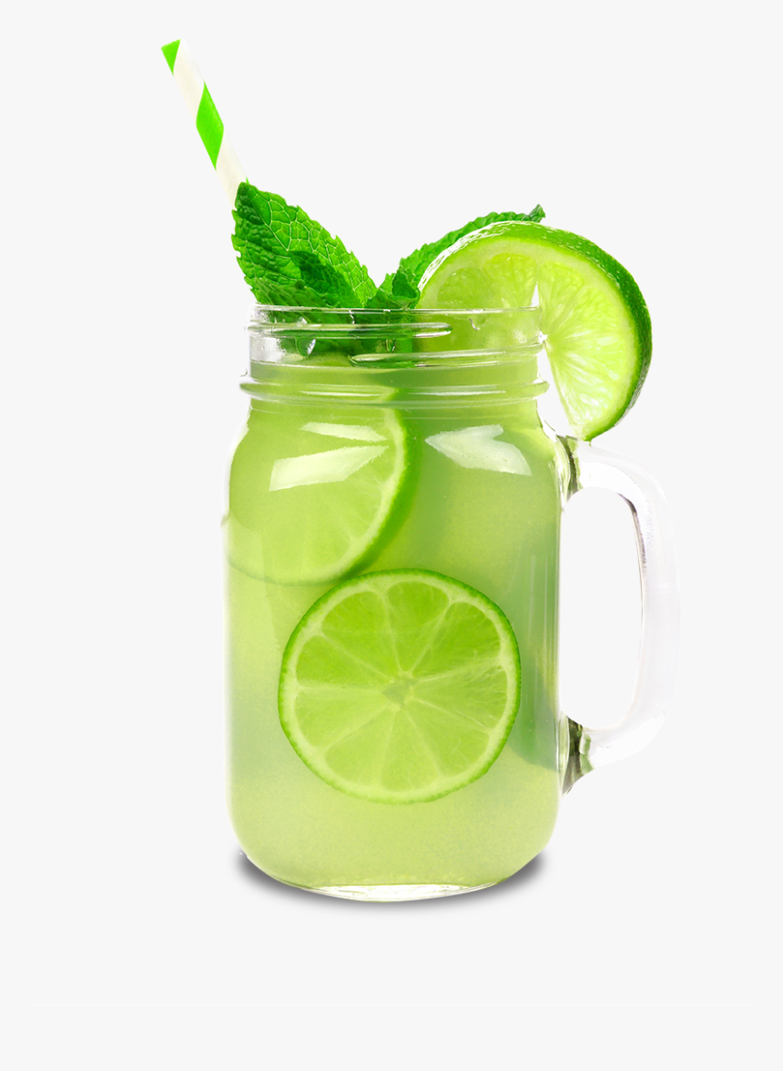 Spiked Mint Limeade - Caipirinha No Pote De Vidro, HD Png Download