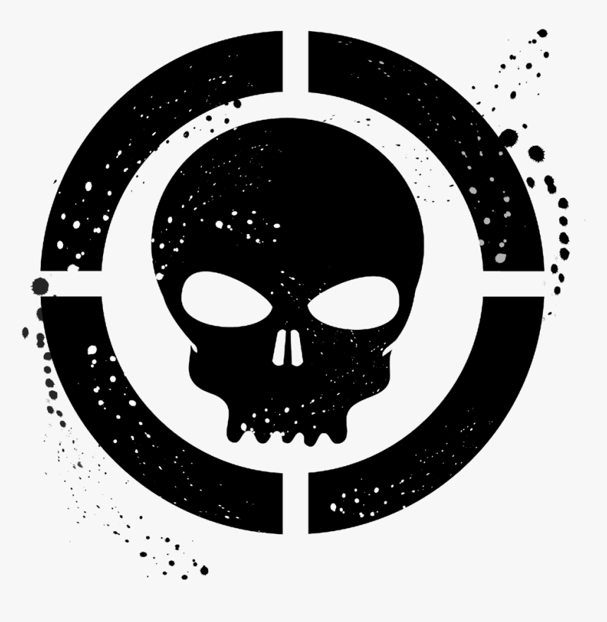 #grunge #grungeframes #grungeframe #grungeborders #grungeborder - Skull Png, Transparent Png