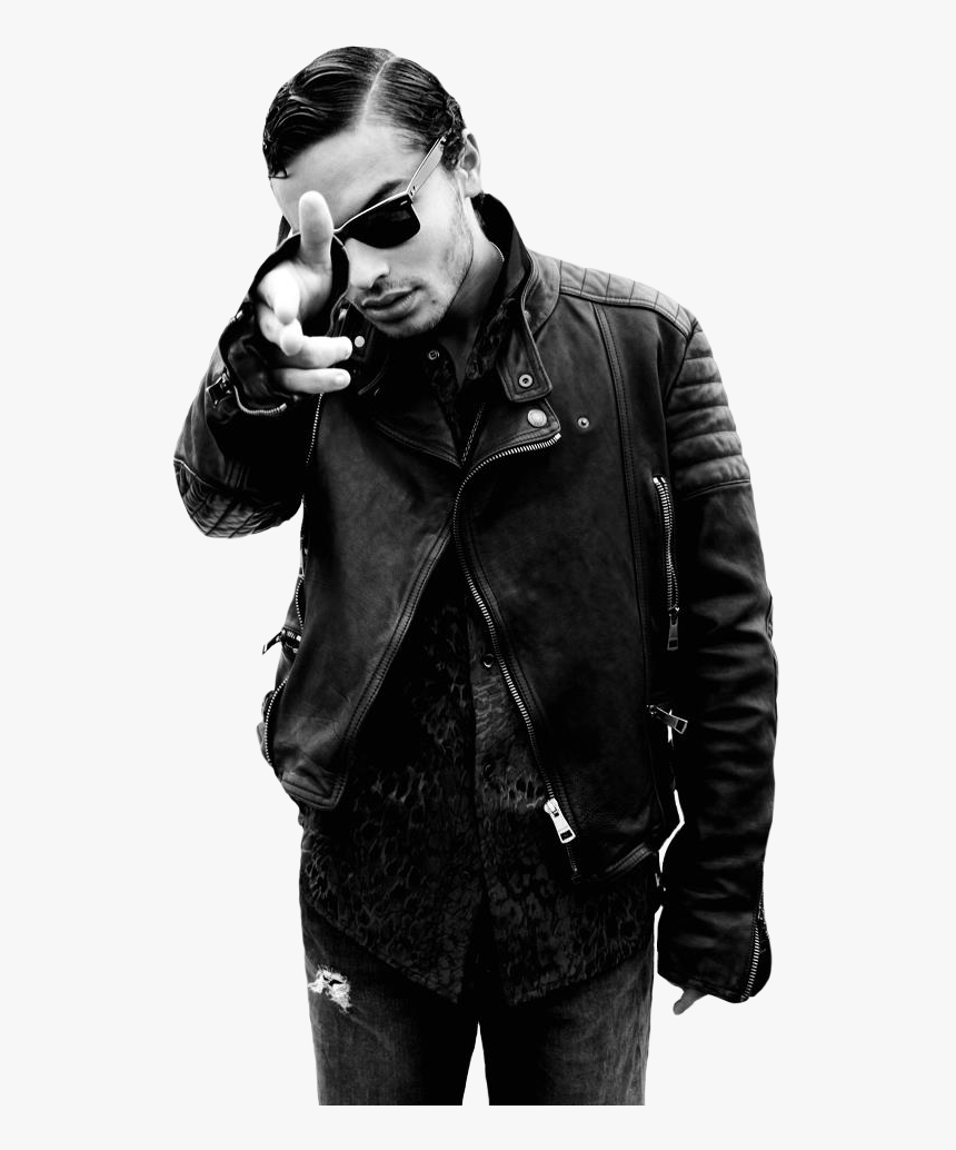 Mystery Person Png - Leather Jacket, Transparent Png