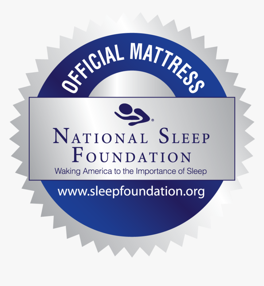 Official Mattress National Sleep Foundation - Label, HD Png Download