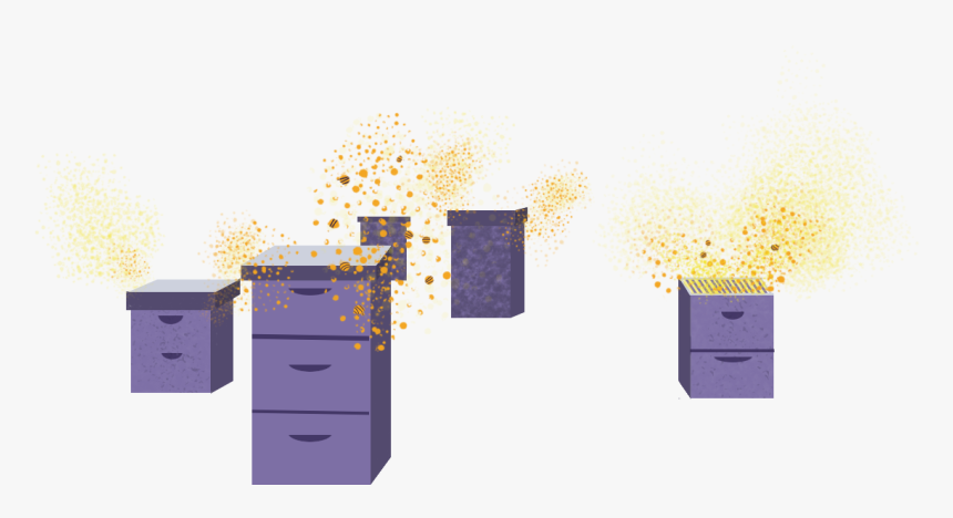 Beeboxes4 - Computer Desk, HD Png Download