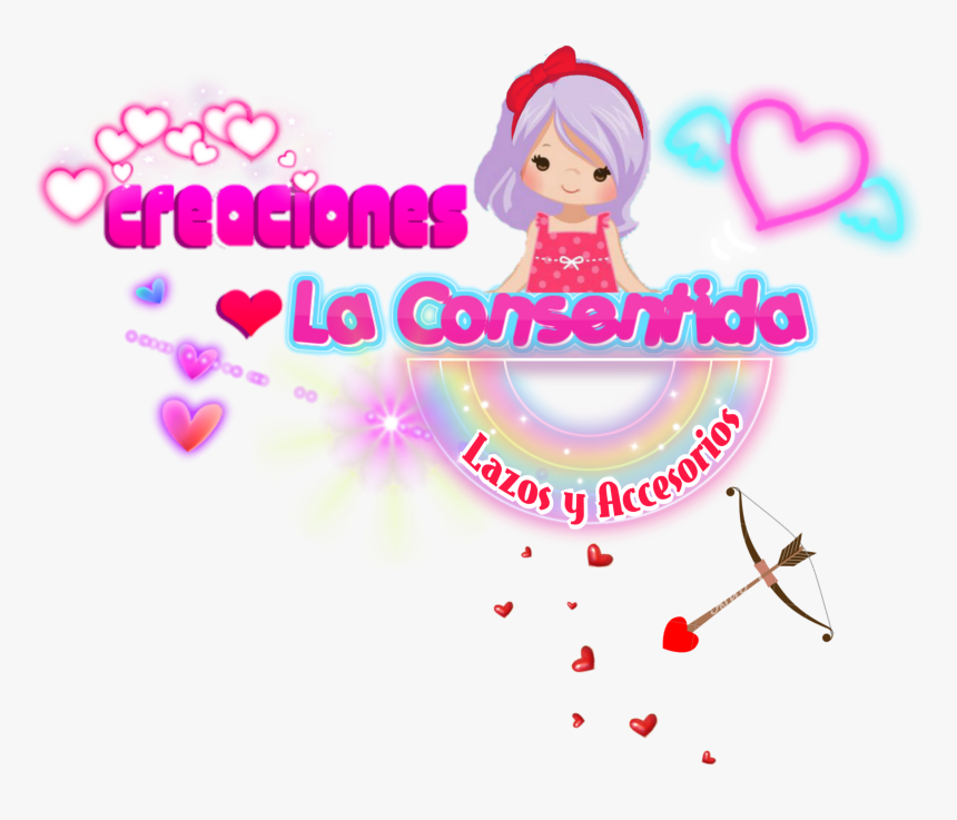 #logo #amor #bow #consentida #lazos, HD Png Download