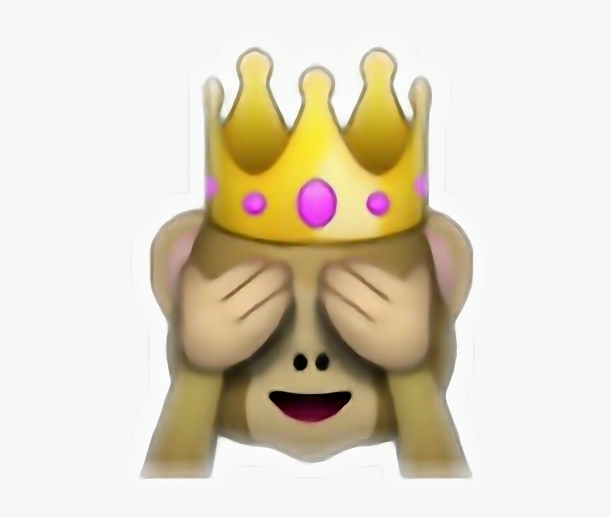 #baby #cute #cool #emoji #emojis #emoticon #emoticons - Monkey Eyes Emoji, HD Png Download