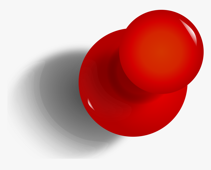 Transparent Push Pin Png, Png Download