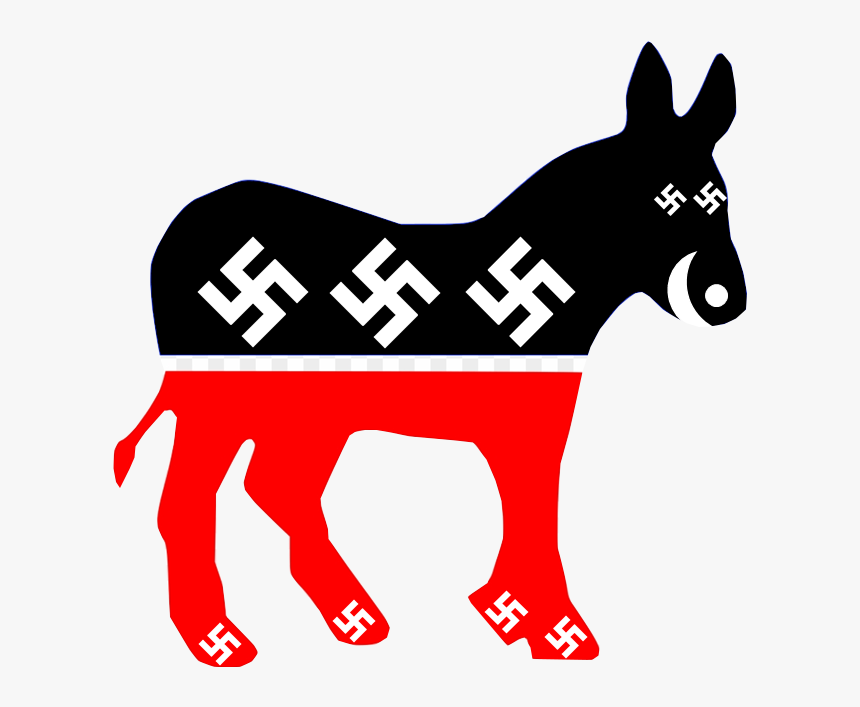 Transparent Background Democrat Donkey Png, Png Download