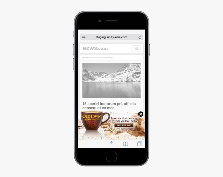 Innity Mobile Spin Demo, HD Png Download