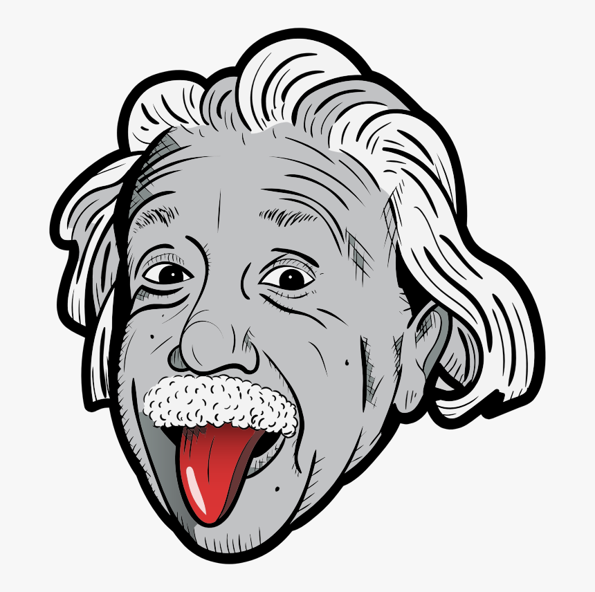 Baseball Bats Clipart - Albert Einstein Clipart, HD Png Download