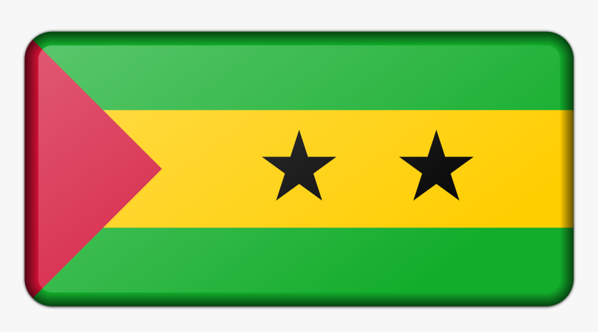 Sao Tome And Principe Flag Clip Arts, HD Png Download